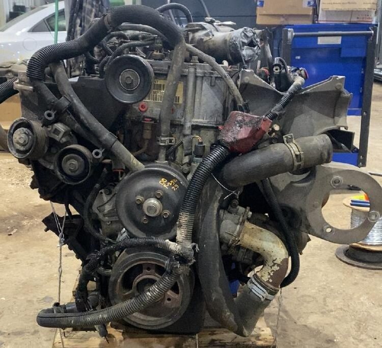 1999-2000 Ford F-350 7.3L Used Engine, 8th digit - VIN F, Federal Emissions, With Exhaust Pressure Valve, from 12/7/98