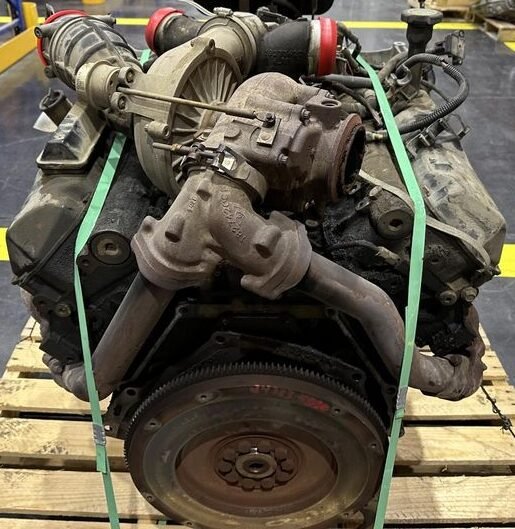 1999-2000 Ford F-350 7.3L Used Engine, 8th digit - VIN F, Federal Emissions, Without Exhaust Pressure Valve, from 12/7/98