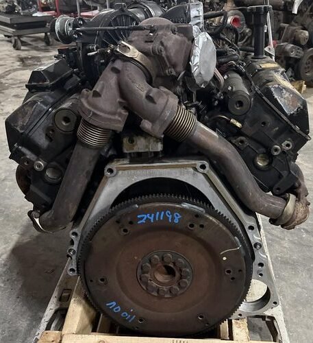 2001-2003 Ford F-250 7.3L Used Engine, 8th digit - VIN F, Federal Emissions, With Exhaust Pressure Valve