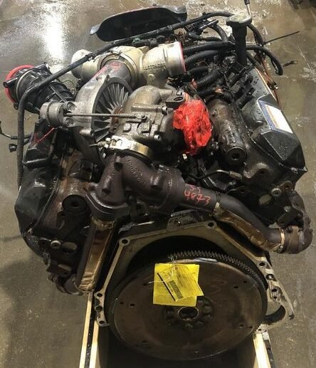 2001-2003 Ford F-350 7.3L Used Engine, 8th digit - VIN F, Federal Emissions, Without Exhaust Pressure Valve